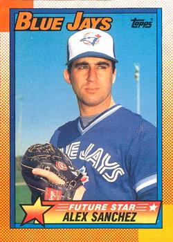 #563 Alex Sanchez - Toronto Blue Jays - 1990 O-Pee-Chee Baseball