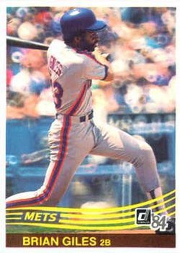 #563 Brian Giles - New York Mets - 1984 Donruss Baseball