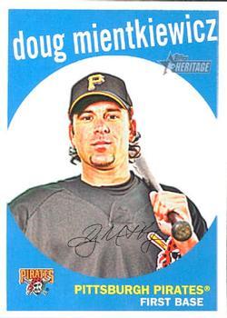 #563 Doug Mientkiewicz - Pittsburgh Pirates - 2008 Topps Heritage Baseball