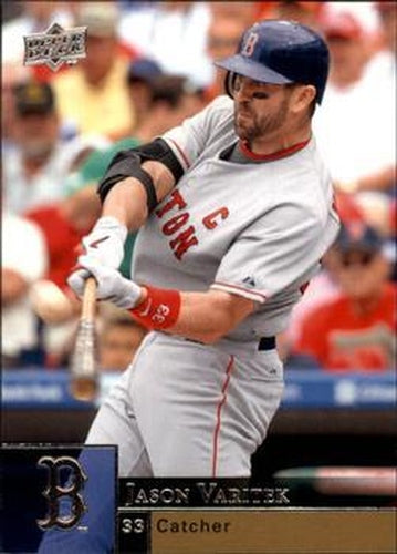 #563 Jason Varitek - Boston Red Sox - 2009 Upper Deck Baseball