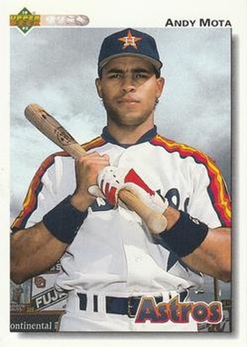 #564 Andy Mota - Houston Astros - 1992 Upper Deck Baseball