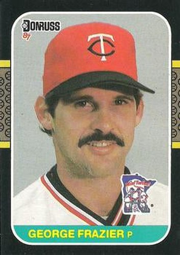 #564 George Frazier - Minnesota Twins - 1987 Donruss Baseball