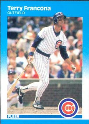 #564 Terry Francona - Chicago Cubs - 1987 Fleer Baseball