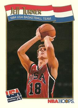 #564 Jeff Turner - USA - 1991-92 Hoops Basketball