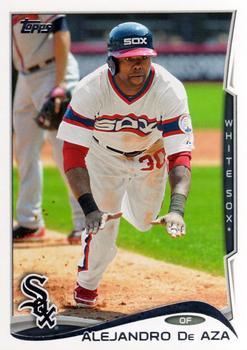 #564 Alejandro De Aza - Chicago White Sox - 2014 Topps Baseball