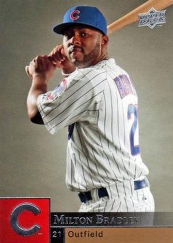 #564 Milton Bradley - Chicago Cubs - 2009 Upper Deck Baseball