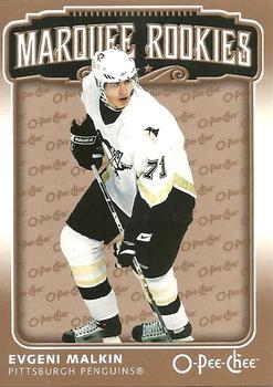 #564 Evgeni Malkin - Pittsburgh Penguins - 2006-07 O-Pee-Chee Hockey