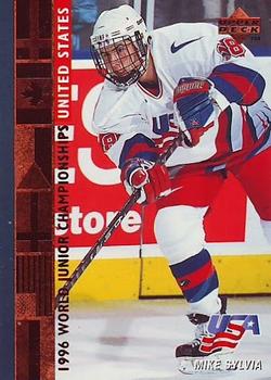 #565 Mike Sylvia - USA - 1995-96 Upper Deck Hockey