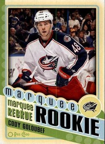 #565 Cody Goloubef - Columbus Blue Jackets - 2012-13 O-Pee-Chee Hockey