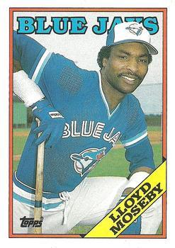 #565 Lloyd Moseby - Toronto Blue Jays - 1988 Topps Baseball