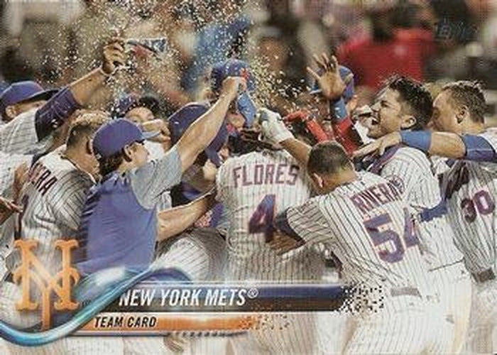 #565 New York Mets - New York Mets - 2018 Topps Baseball