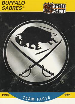 #567 Buffalo Sabres Logo- Buffalo Sabres - 1990-91 Pro Set Hockey
