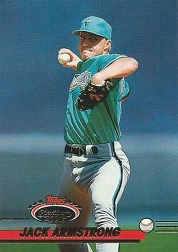 #567 Jack Armstrong - Florida Marlins - 1993 Stadium Club Baseball
