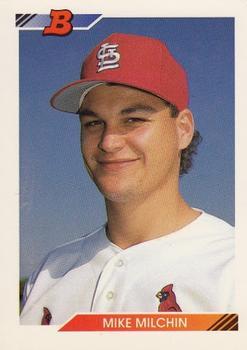 #567 Mike Milchin - St. Louis Cardinals - 1992 Bowman Baseball