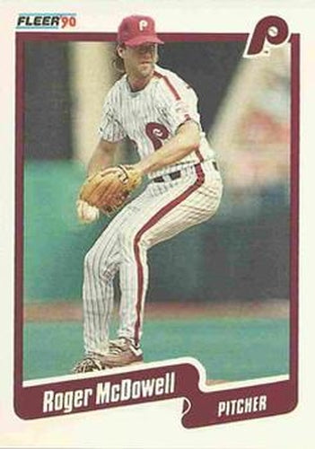 #567 Roger McDowell - Philadelphia Phillies - 1990 Fleer USA Baseball