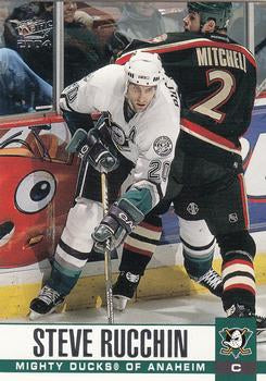 #9 Steve Rucchin - Anaheim Mighty Ducks - 2003-04 Pacific Hockey