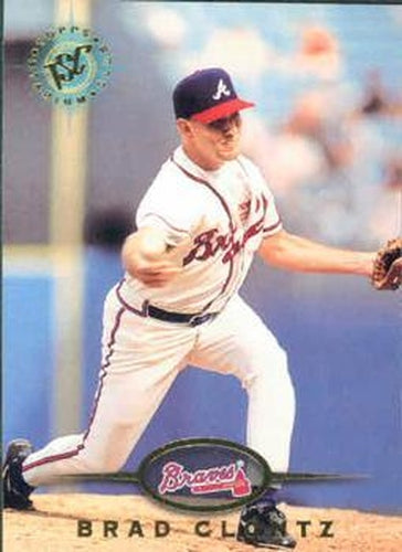 #568 Brad Clontz - Atlanta Braves - 1995 Stadium Club Baseball