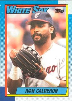 #569 Ivan Calderon - Chicago White Sox - 1990 O-Pee-Chee Baseball