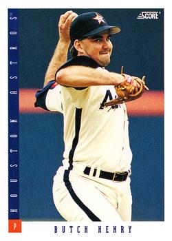 #569 Butch Henry - Houston Astros - 1993 Score Baseball
