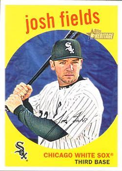 #569 Josh Fields - Chicago White Sox - 2008 Topps Heritage Baseball