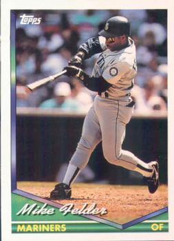#569 Mike Felder - Seattle Mariners - 1994 Topps Baseball