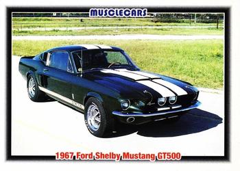 #56 1967 Ford Shelby Mustang GT500 - 1992 Collect-A-Card Muscle Cars