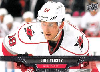 #56 Jiri Tlusty - Carolina Hurricanes - 2013-14 Upper Deck Hockey