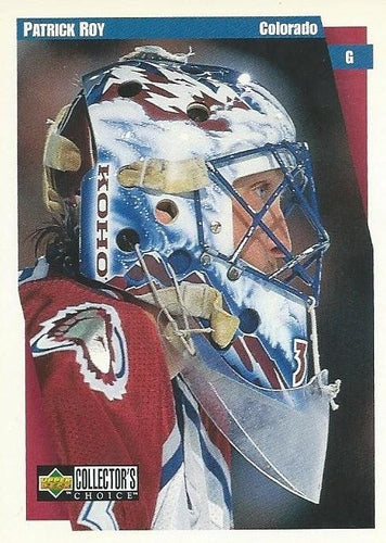 #56 Patrick Roy - Colorado Avalanche - 1997-98 Collector's Choice Hockey