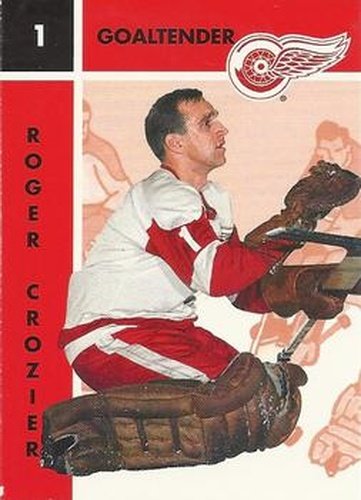 #56 Roger Crozier - Detroit Red Wings - 1995-96 Parkhurst 1966-67 Hockey