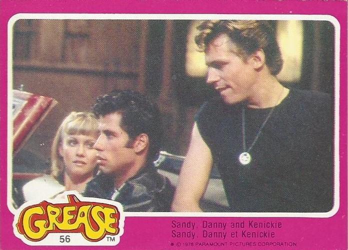 #56 Sandy, Danny and Kenickie - 1978 O-Pee-Chee Grease
