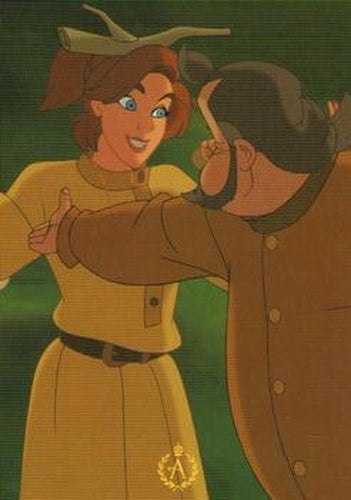 #56 Forest stroll center - 1998 Upper Deck Anastasia