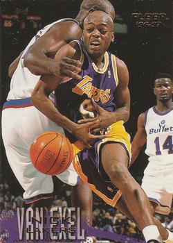#56 Nick Van Exel - Los Angeles Lakers - 1996-97 Fleer Basketball