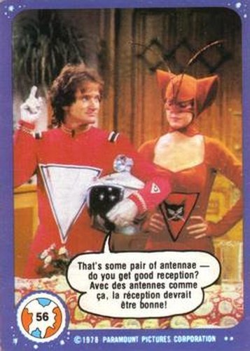 #56 That's Some Pair of Antennae - Do You Get Good Reception? - 1978 O-Pee-Chee Mork & Mindy