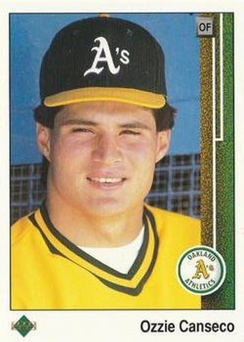 #756 Ozzie Canseco - Oakland Athletics - 1989 Upper Deck Baseball