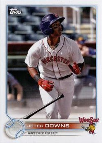 #PD-56 Jeter Downs - Worcester Red Sox - 2022 Topps Pro Debut Baseball