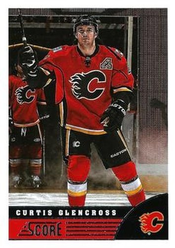 #56 Curtis Glencross - Calgary Flames - 2013-14 Score Hockey