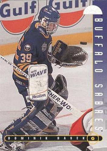 #56 Dominik Hasek - Buffalo Sabres - 1995-96 Leaf Hockey