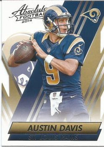 #56 Austin Davis - St. Louis Rams - 2014 Panini Absolute - Retail Football