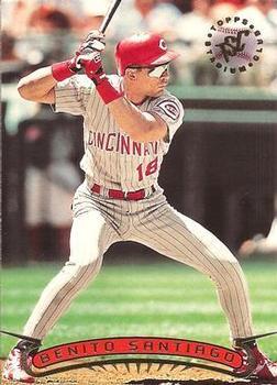 56 Benito Santiago - Cincinnati Reds - 1996 Stadium Club Baseball –  Isolated Cards