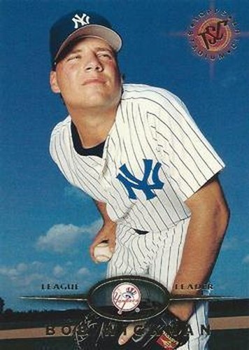#56 Bob Wickman - New York Yankees - 1995 Stadium Club Baseball