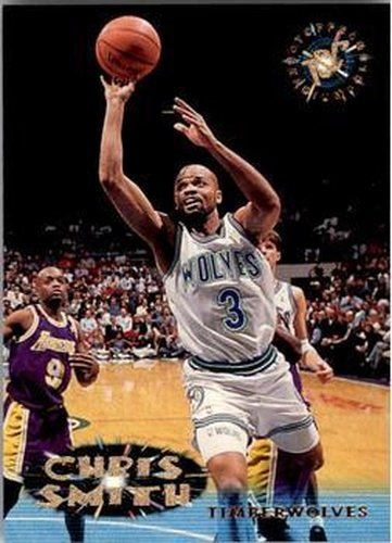 #56 Chris Smith - Minnesota Timberwolves - 1995-96 Stadium Club Basketball