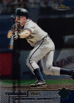 #56 Fernando Vina - Milwaukee Brewers - 1999 Finest Baseball