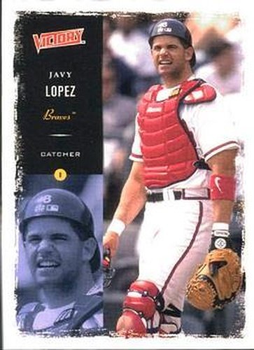 #56 Javy Lopez - Atlanta Braves - 2000 Upper Deck Victory Baseball