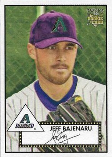 #56 Jeff Bajenaru - Arizona Diamondbacks - 2006 Topps 1952 Edition Baseball