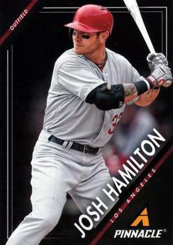 #56 Josh Hamilton - Los Angeles Angels - 2013 Pinnacle Baseball