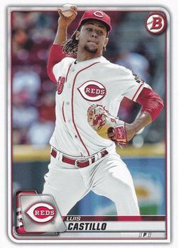 #56 Luis Castillo - Cincinnati Reds - 2020 Bowman Baseball