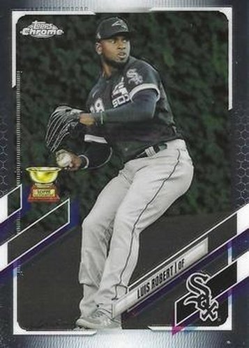 #56 Luis Robert - Chicago White Sox - 2021 Topps Chrome Baseball