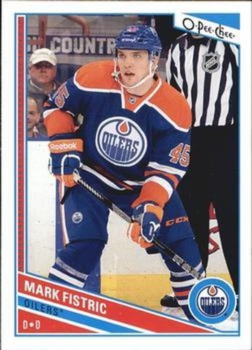 #56 Mark Fistric - Edmonton Oilers - 2013-14 O-Pee-Chee Hockey