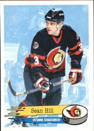 #56 Sean Hill - Ottawa Senators - 1995-96 Panini Hockey Stickers