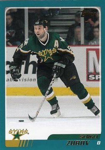 #56 Sergei Zubov - Dallas Stars - 2003-04 Topps Hockey